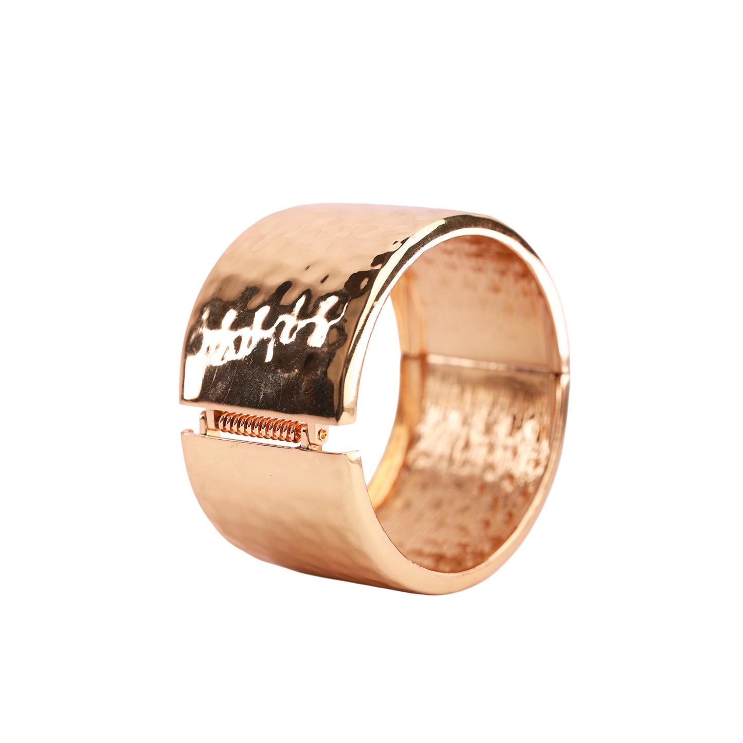 Mother of Pearl Spiral Cuff Bracelet
