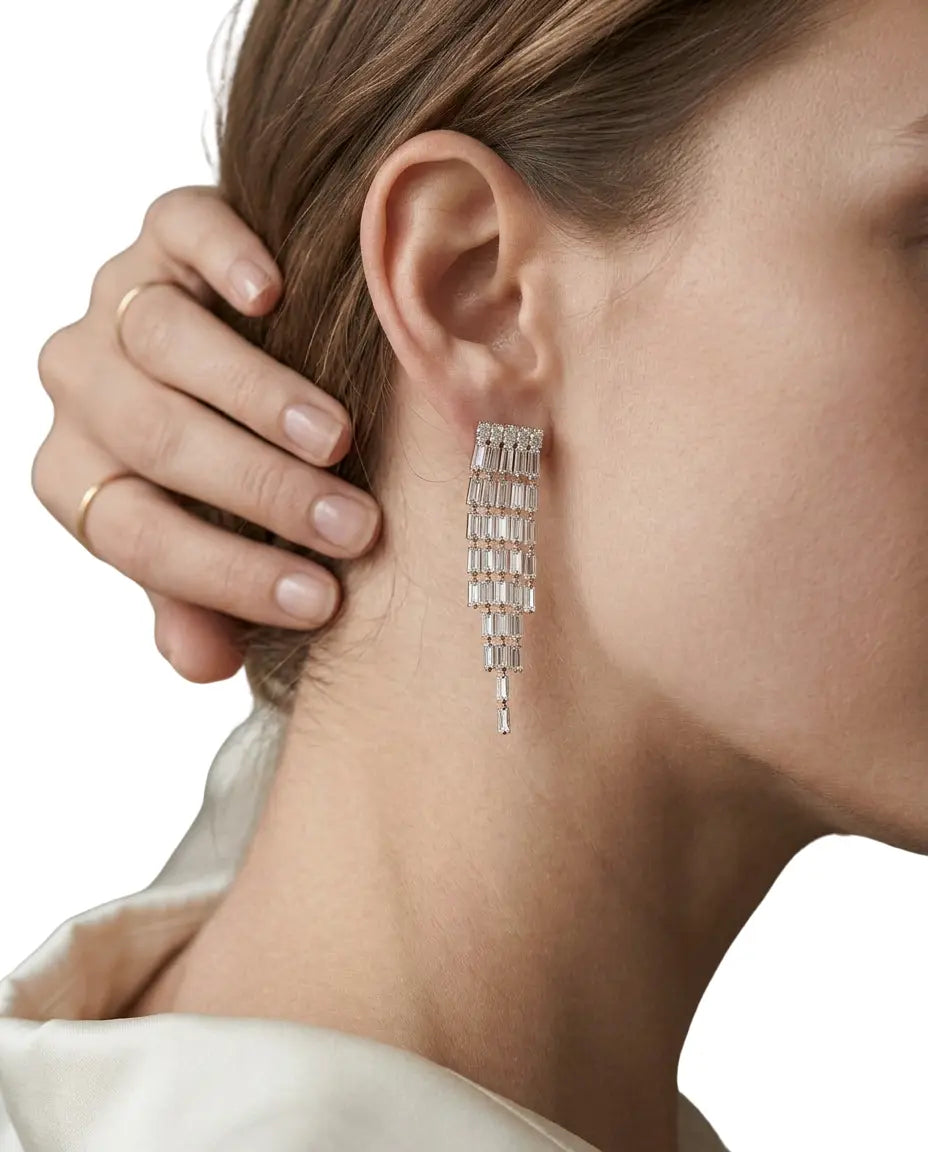 Ethereal Iridescent Butterfly Earrings
