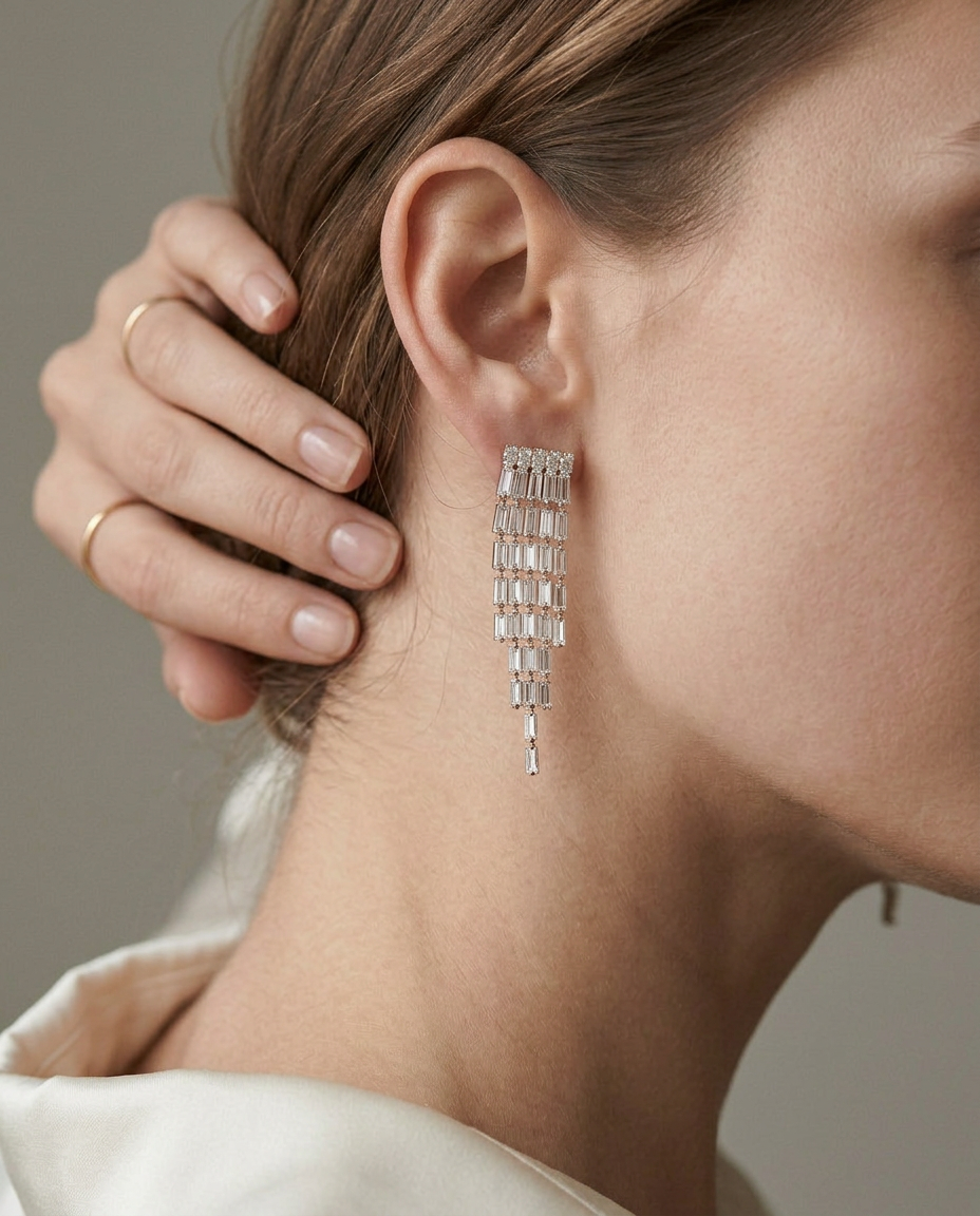 Ethereal Iridescent Butterfly Earrings