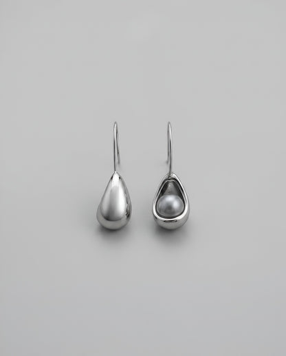 Geometric Arc Drop Earrings